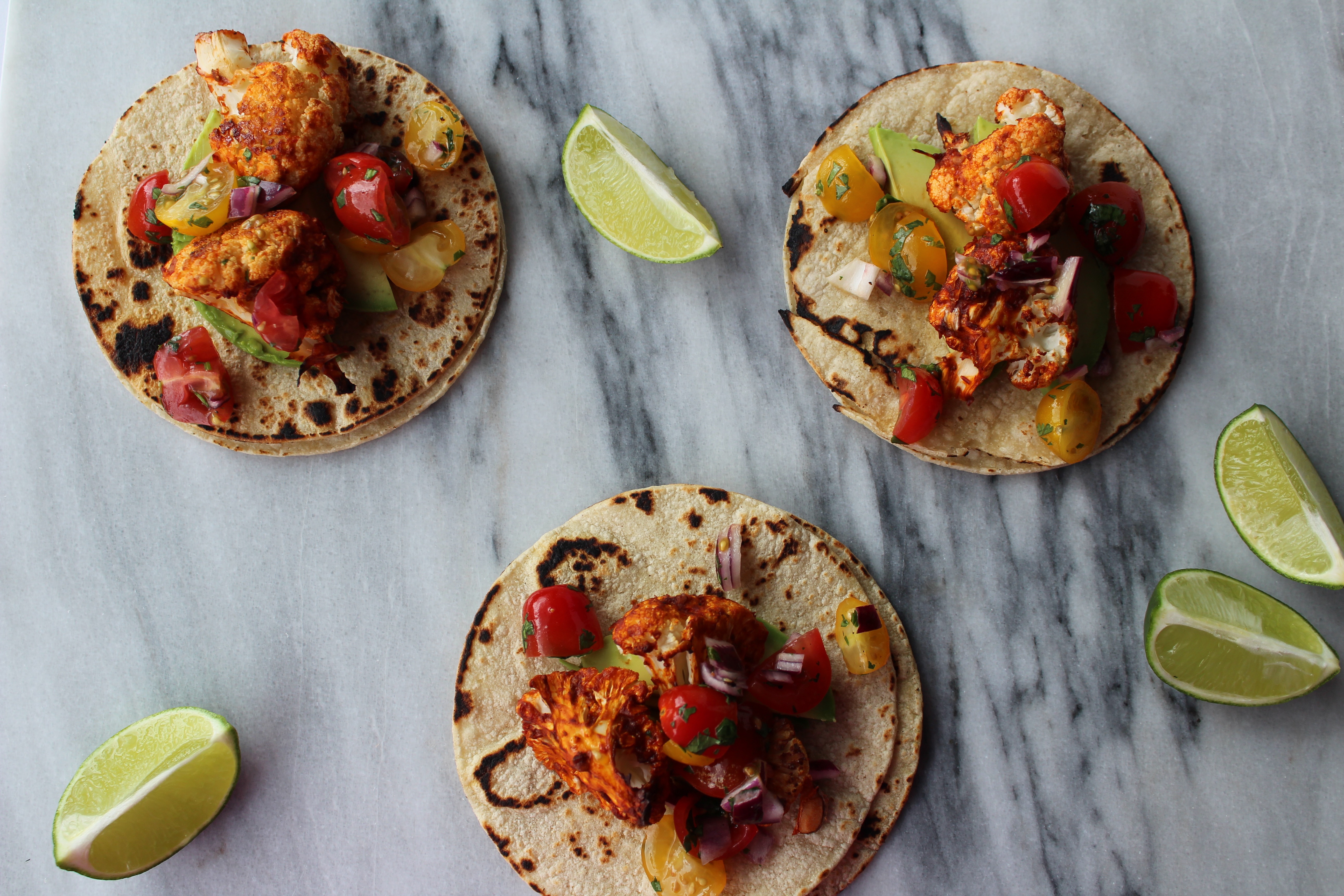 Vegan Chipotle Cauliflower Tacos