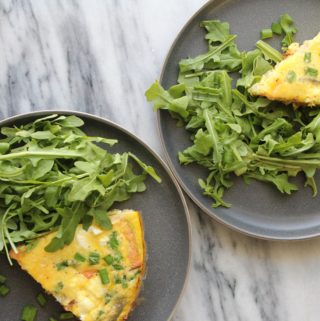 Smoked Salmon Frittata