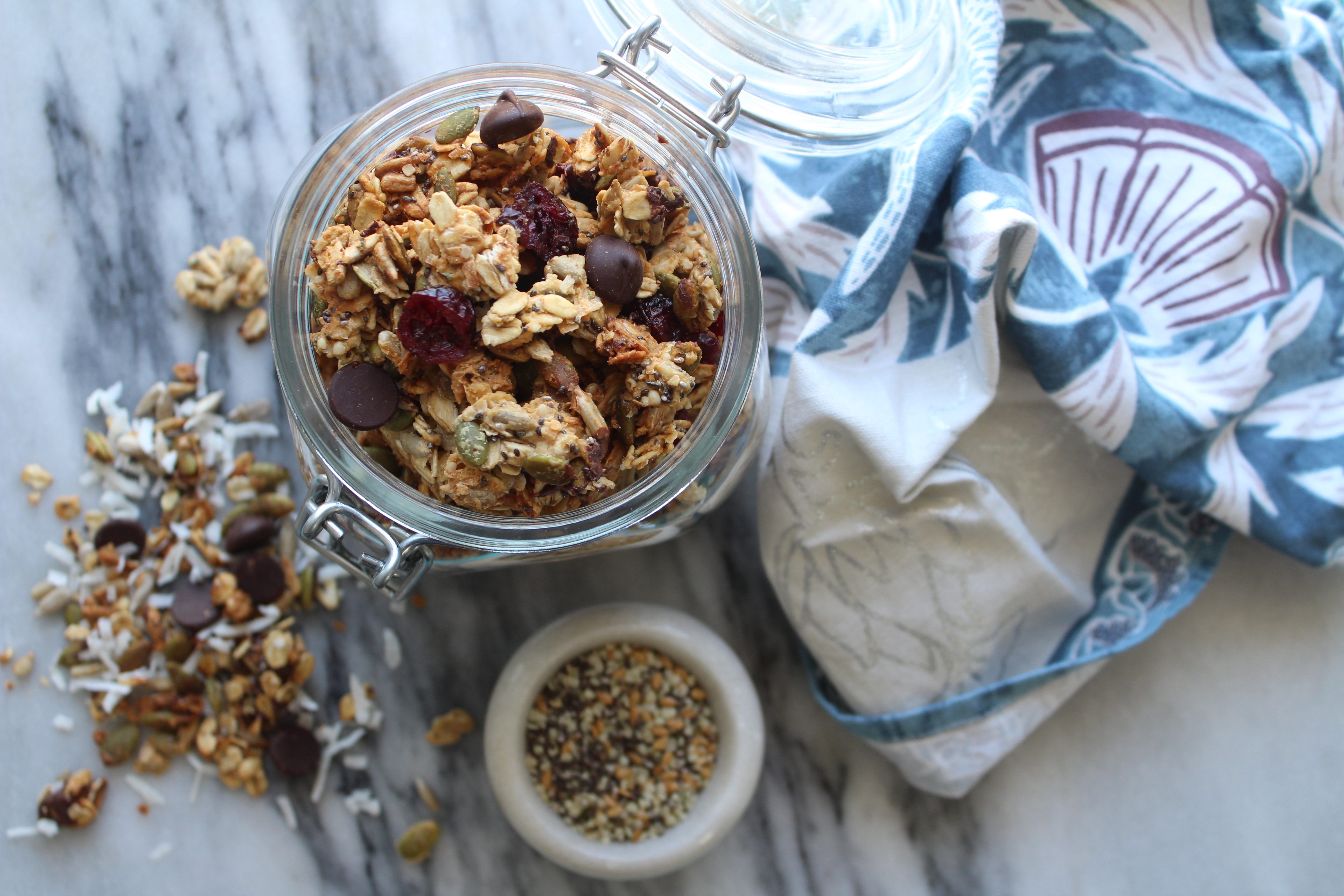 Small batch granola | One Girl. One Kitchen.