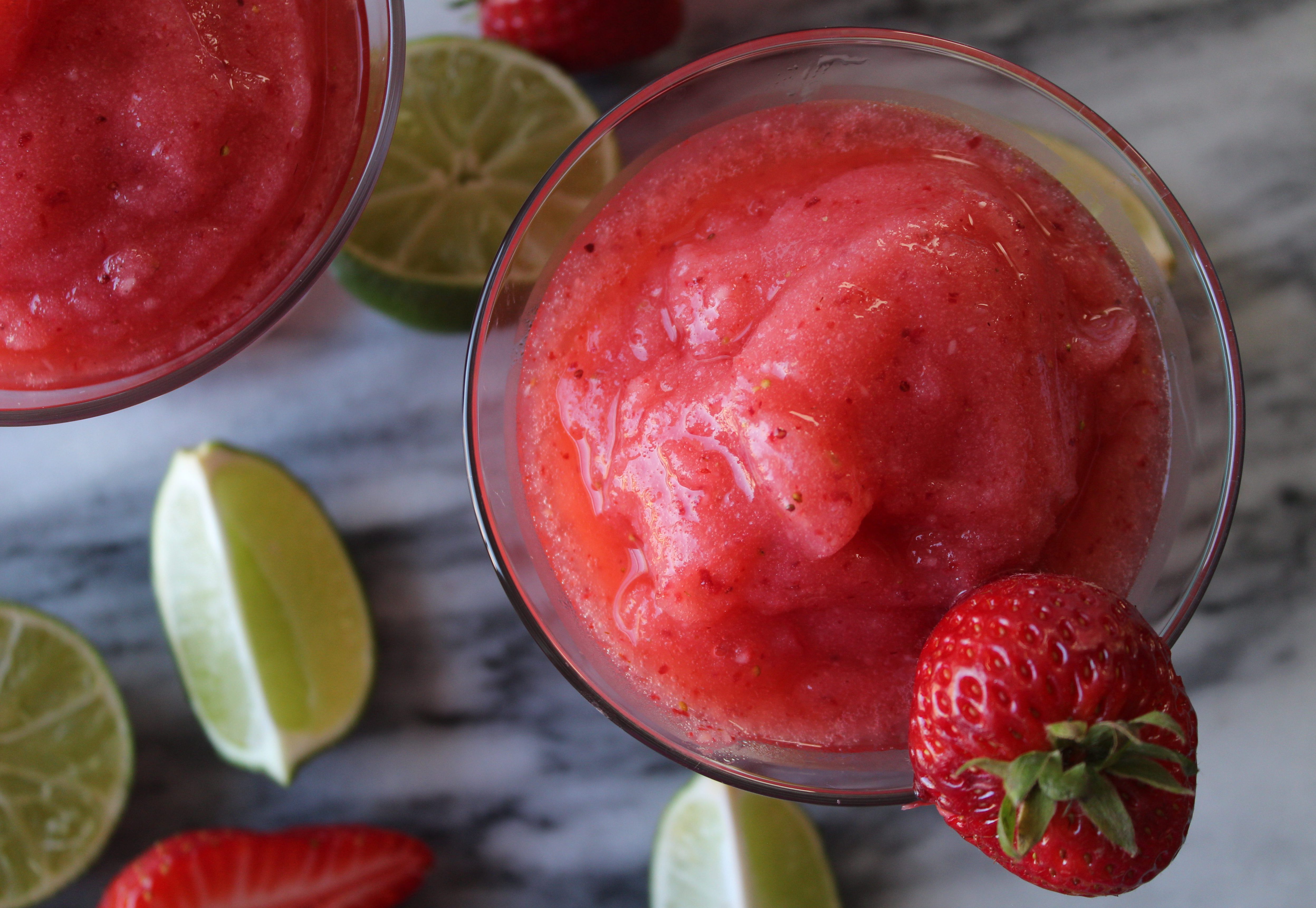 Strawberry Lime Frosé