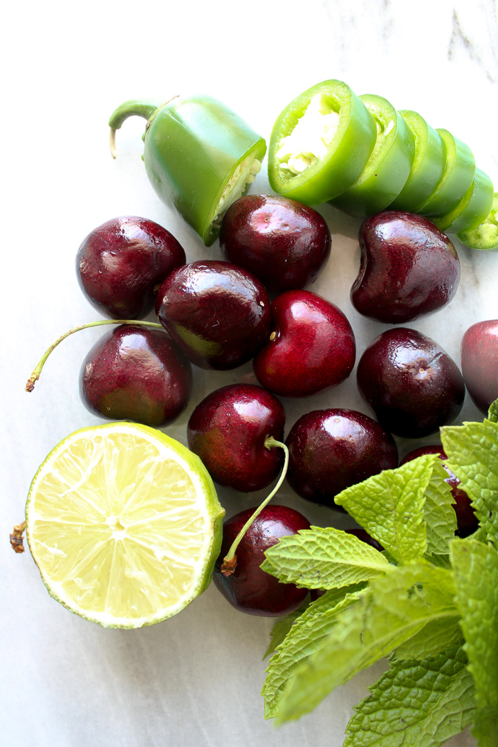 Fresh Cherry Salsa