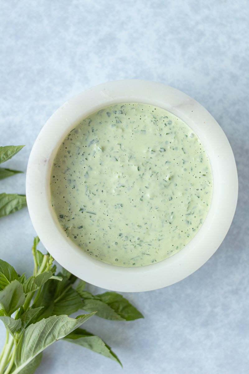 Easy Green Goddess Dressing - I Heart Vegetables