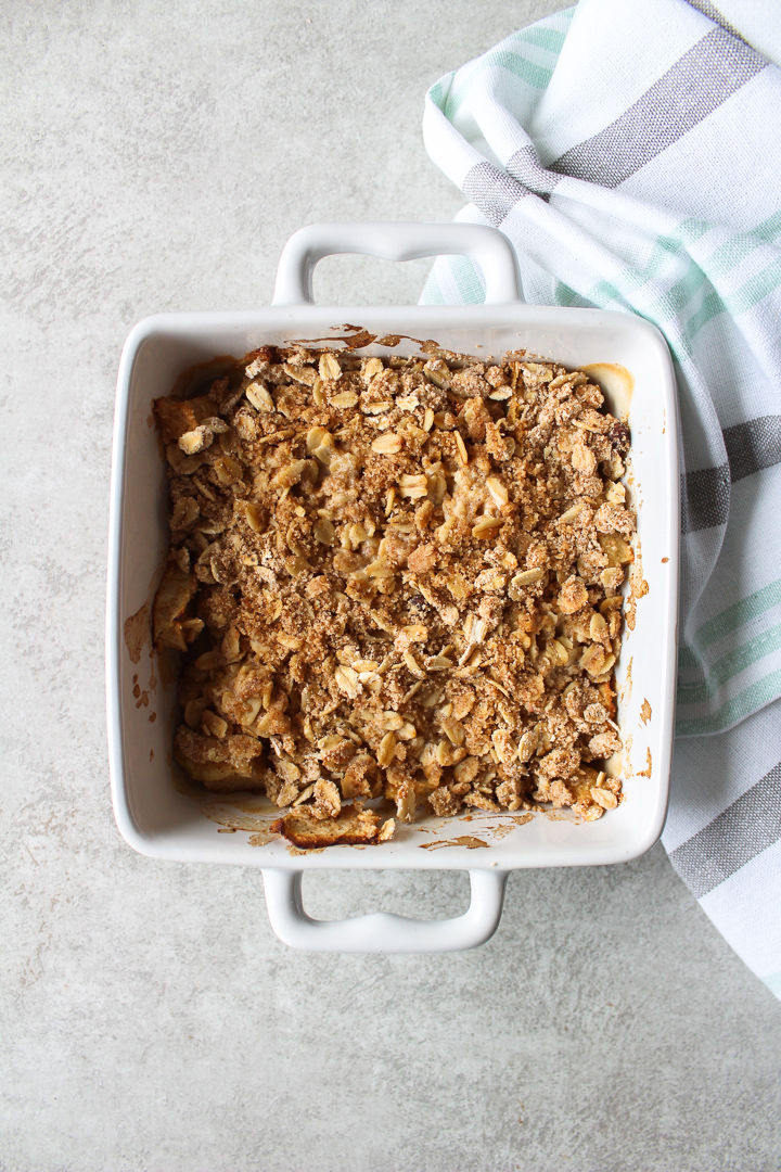 Cooking for One: Apple Crumble 