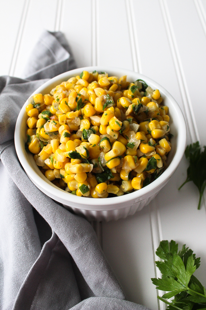 Parmesan Garlic Corn