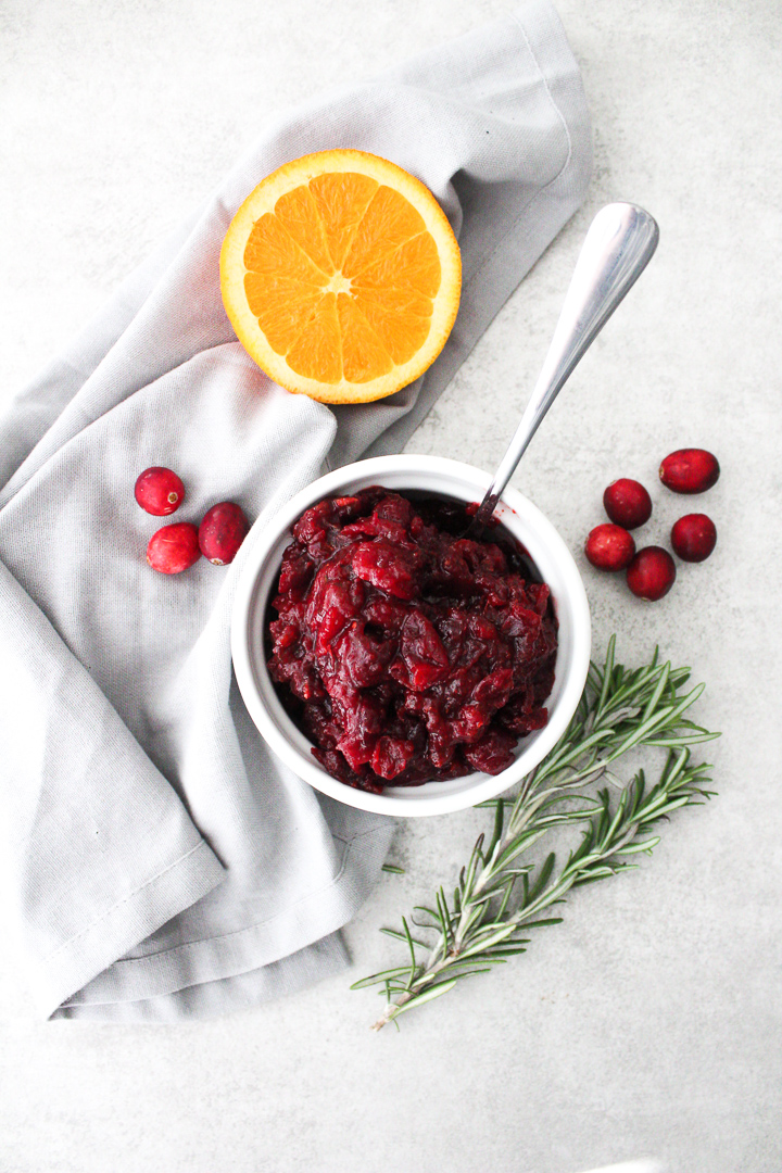 Chipotle Rosemary Cranberry Sauce 