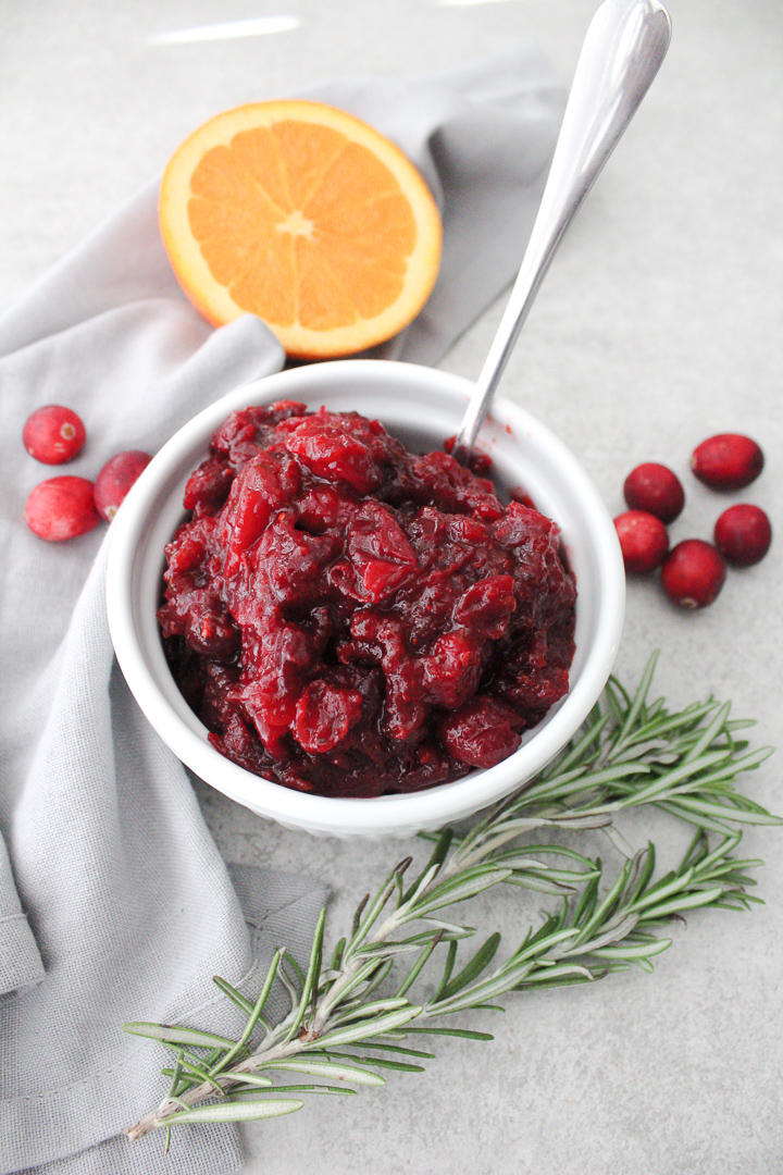 Chipotle Rosemary Cranberry Sauce