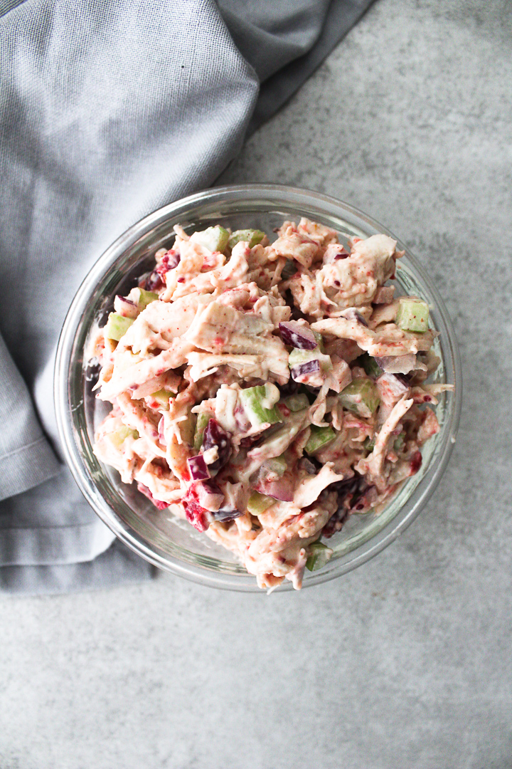 Chipotle Cranberry Turkey Salad 