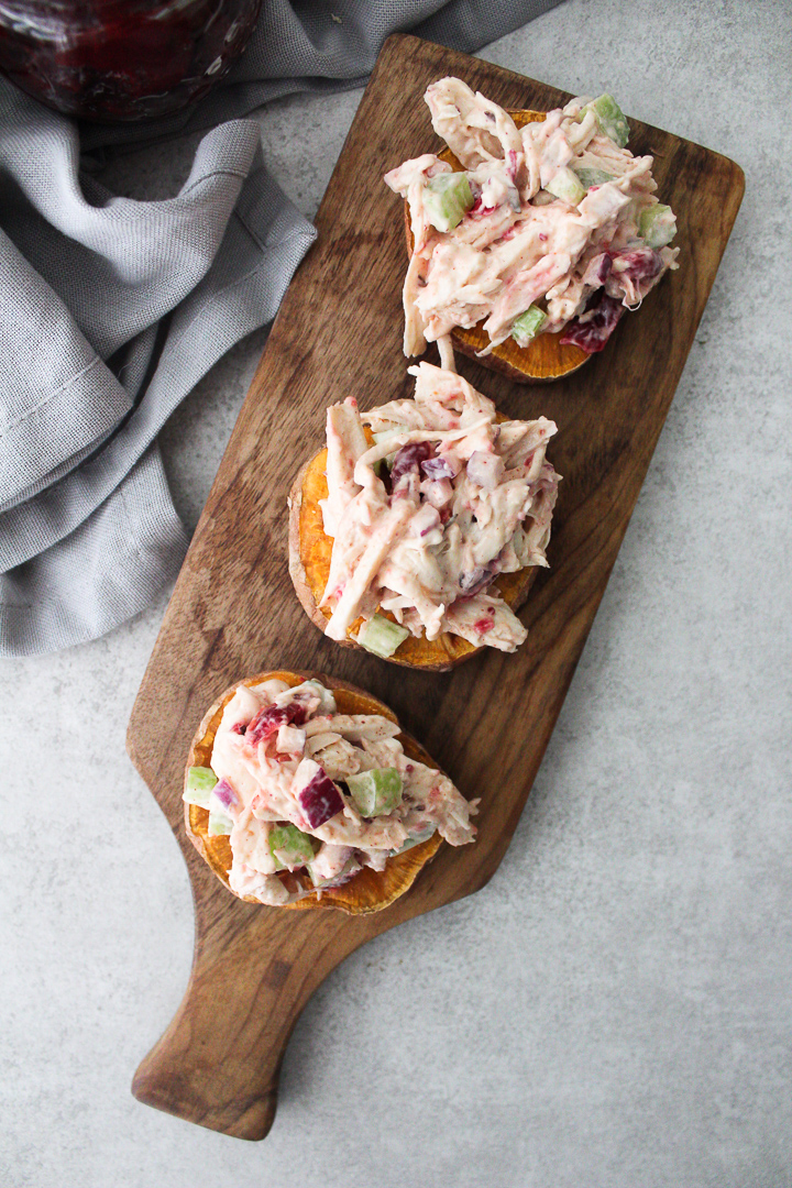 Chipotle Cranberry Turkey Salad