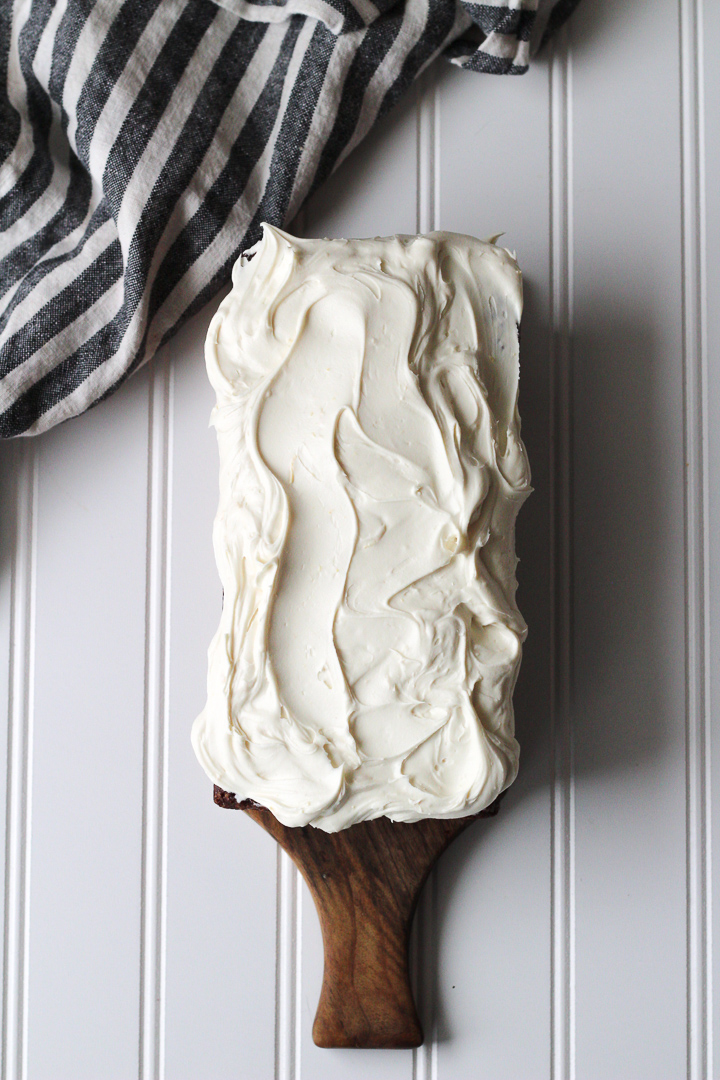 Apple Loaf Cake With Lemon Maple Cream Cheese Frosting 