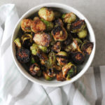 Caramelized Apple Butter Brussels Sprouts