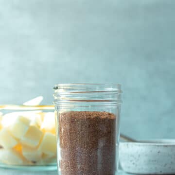 small jar of house seasoning mix