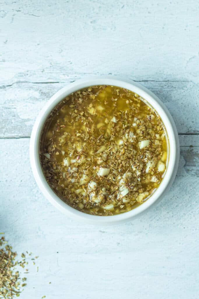 garlic oregano dressing for italian chopped salad