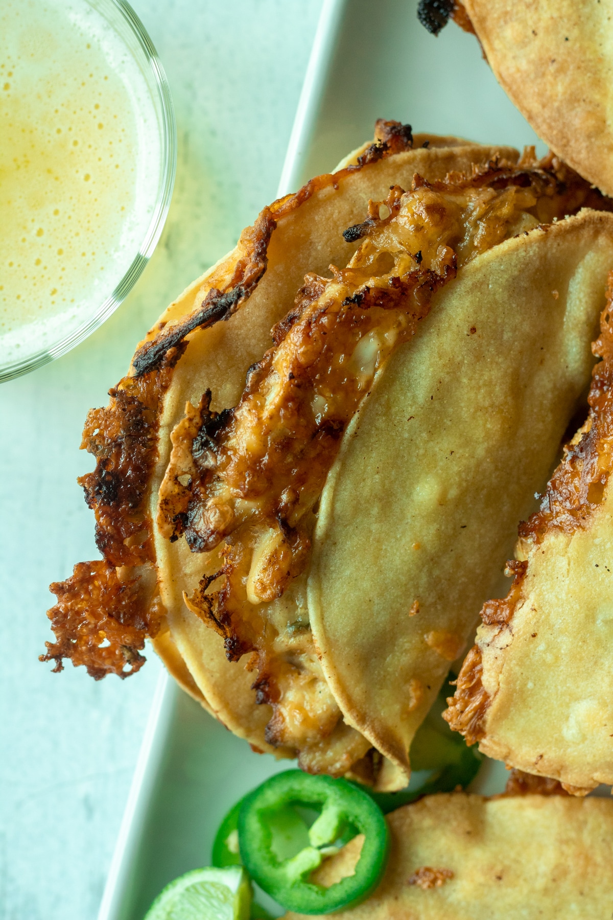 Baked Chicken and Caramelized Onion Tacos One Girl. One Kitchen.