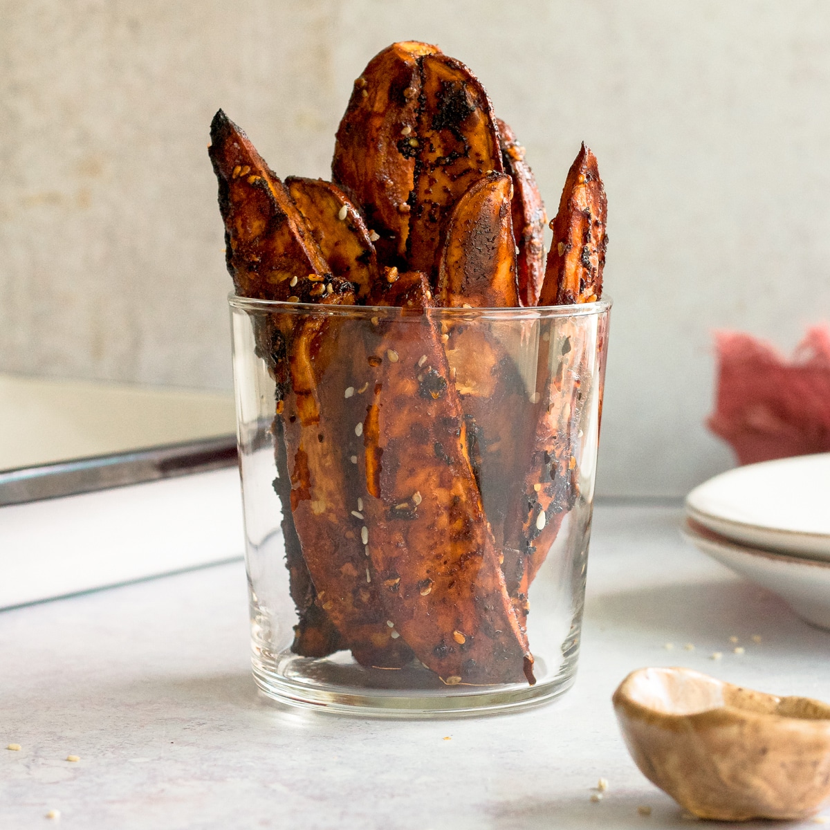 Spicy Chipotle Sweet Potato Fries - I Heart Vegetables