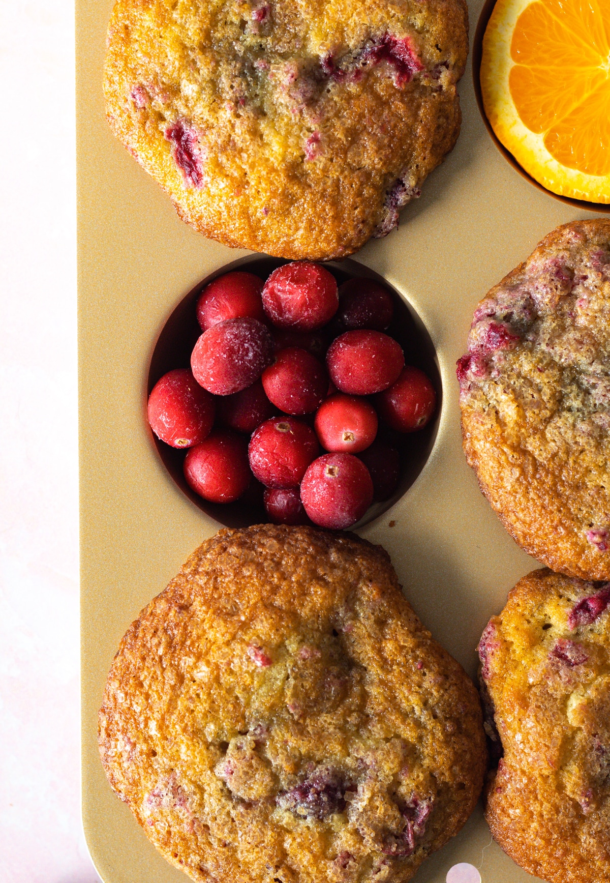 Cranberry Sauce Muffins One Girl. One Kitchen.