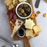 ideas to put on a simple cheese board for two