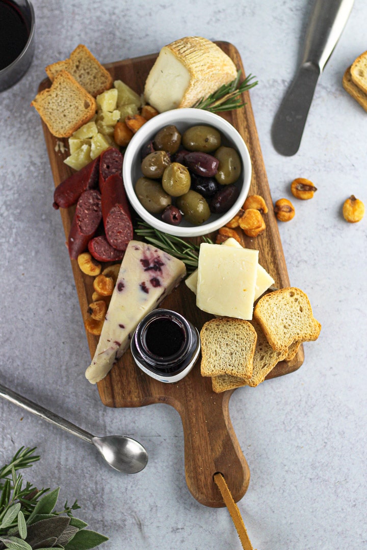 Charcuterie Board For Two - Homemade In The Kitchen