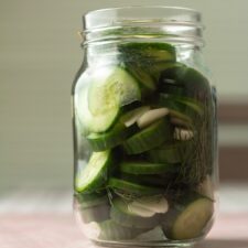 Small Batch Refrigerator Dill Pickles-image