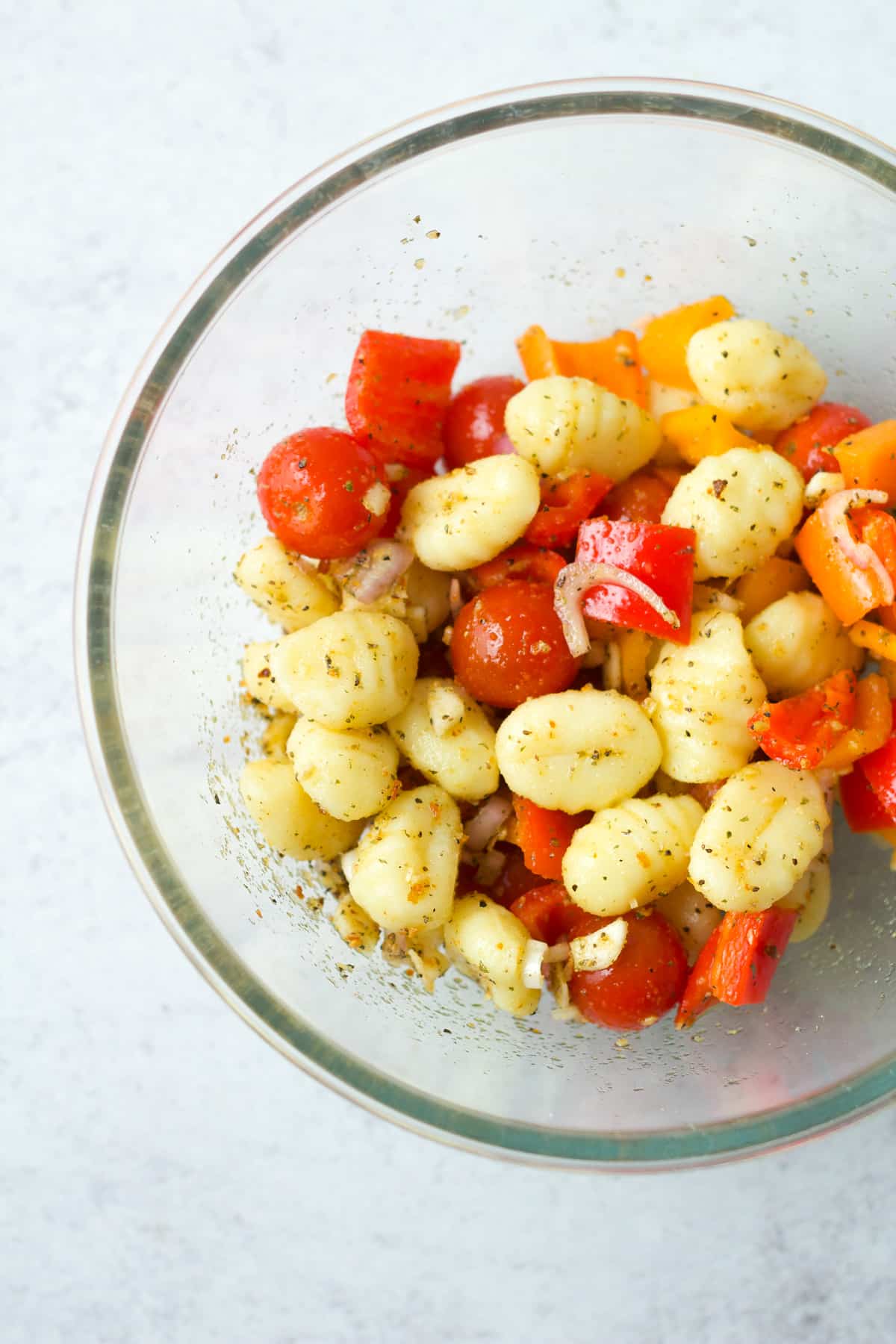 Roasted Gnocchi with Caramelized Shallot Sauce